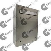 BUZON PARA REJA DE ACERO INOX OLIPE